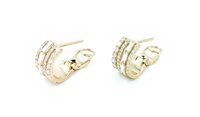Earrings Crivelli Woman in Rose Gold Diamante 0.55 Ct 276-16083 - 276-16083